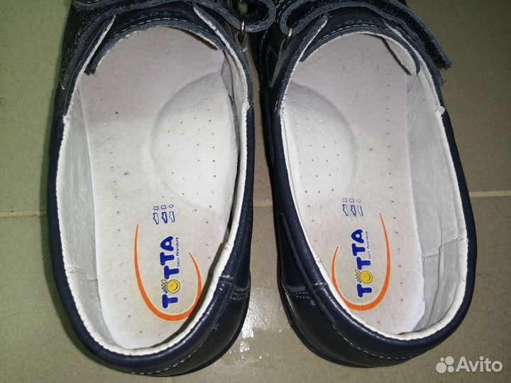 Туфли синие, 38