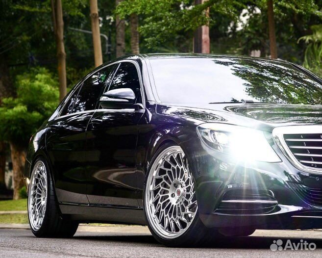 Диски кованные R20 Vossen на Mercedes S Class W222