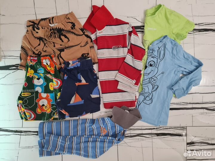 Вещи пакетом для мальчика 92 -104