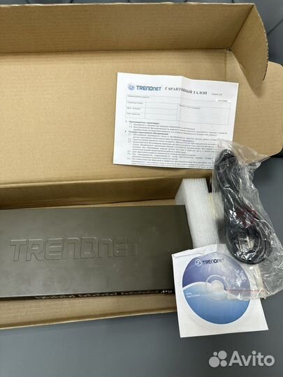 Коммутатор trendnet TEG-424WS 24 порта