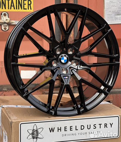 Кованые диски R21 BMW стиль Black Edition