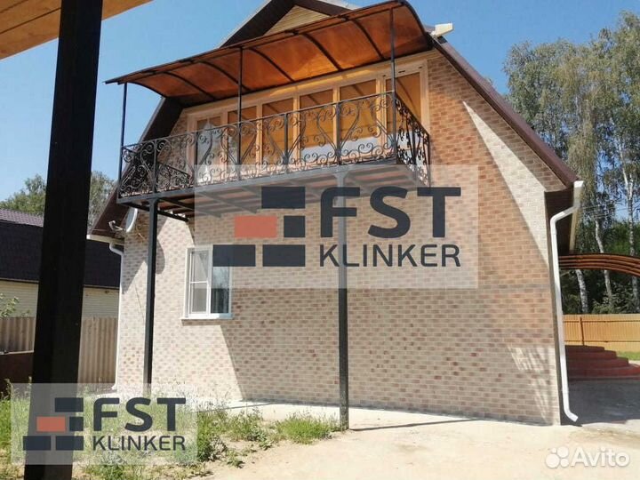 Гибкий кирпич / отделка для OSB