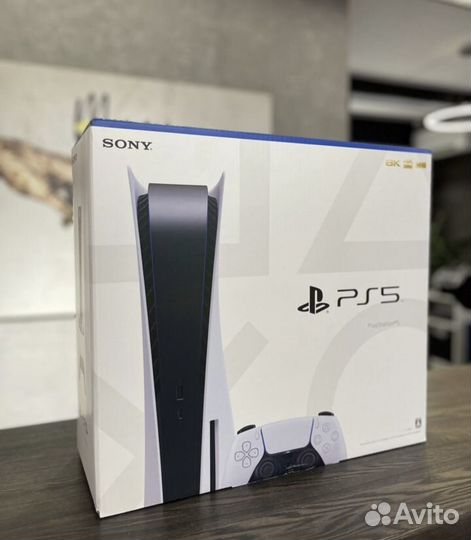 Sony Playstation 5 с дискодом + 650 игр