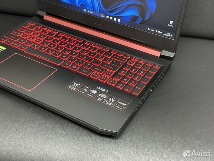 Игровой Acer Nitro 5 GTX1650 / I5-9300H / 512SSD