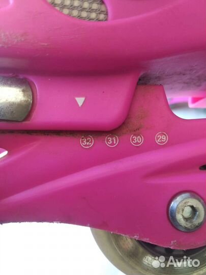 Роликовые коньки детские раздвижные