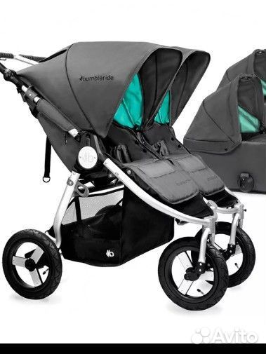 Коляска для двойни/погодок Bumbleride Indie Twin