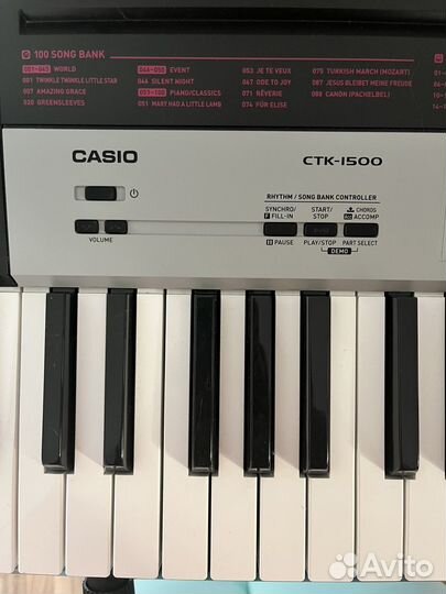 Синтезатор Casio ctk 1500