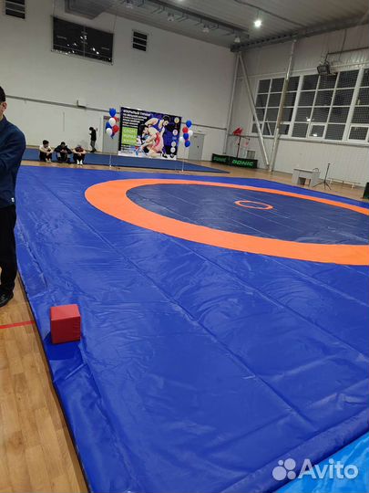 Борцовский ковер 12 на 12 Олимпийский
