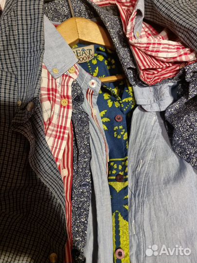 Большой мужской гардероб. Бренды. XL Вещи пакетом