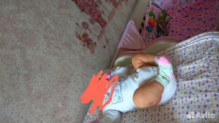 Кровать комплекс с комодом