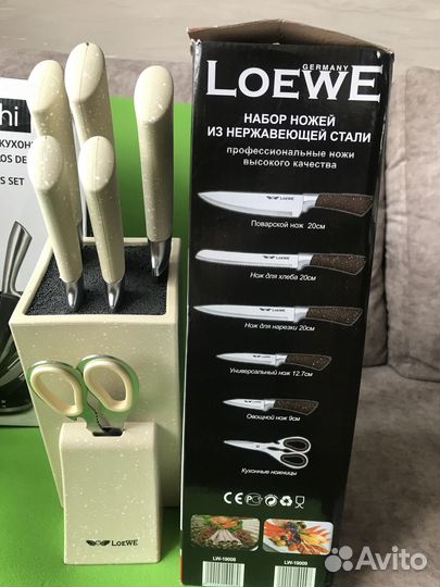 Набор ножей новый