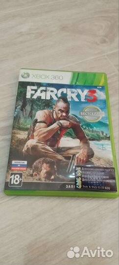 Xbox 360+диск FAR CRY 3