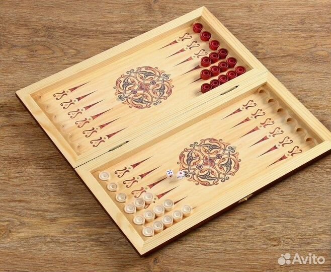 Нарды Парусник Дракон новые дерево разные