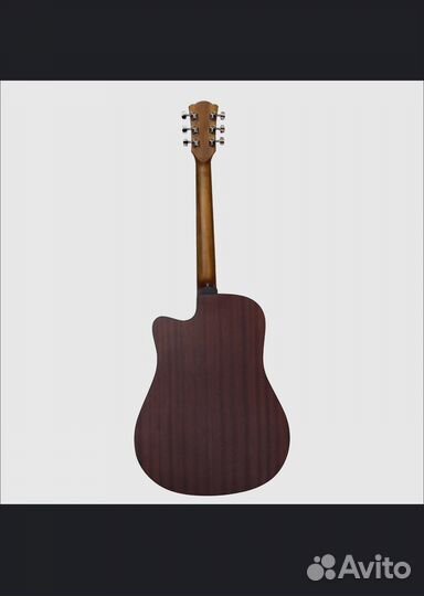 Акустическая гитара дредноут с вырезом rockdale