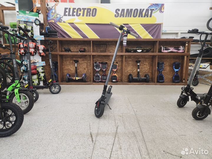 Электросамокат hiper Slim VX907 серый новый