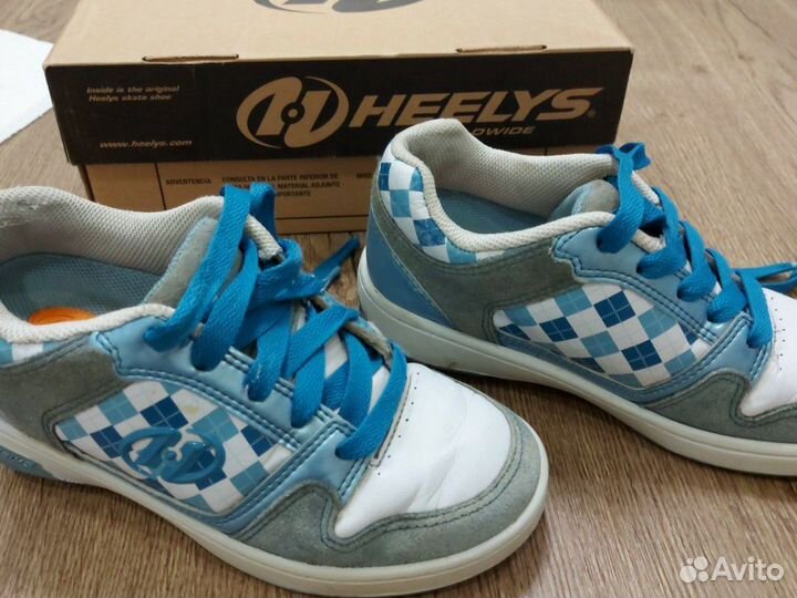 Кроссовки на роликах Heelys (usa) 34 размер