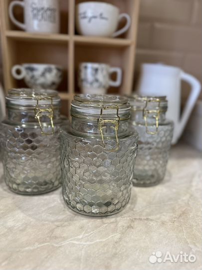 Банка для меда из fix price