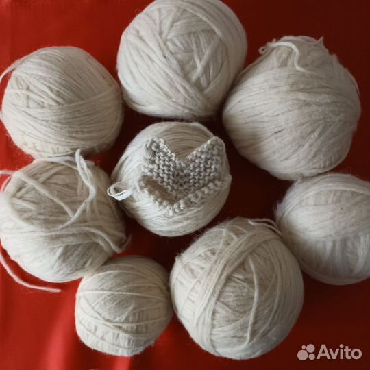 Пряжа овечья натуральная