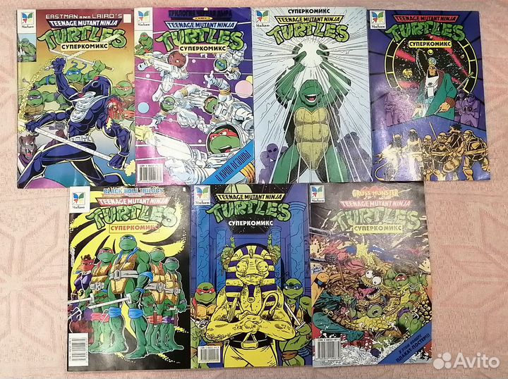 Комиксы Черепашки Ниндзя (Teenage Mutant Ninja)