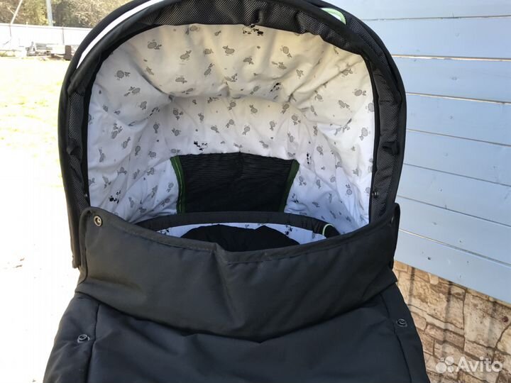 Коляска Emmaljunga City Cross (2 в 1) Back/lime и