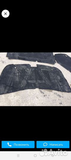 Утеплитель капота 2110