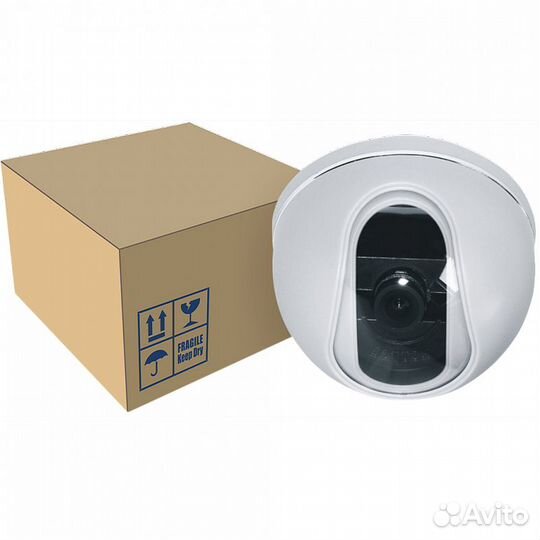 Цветная купольная cctv камера с фиксированным объе