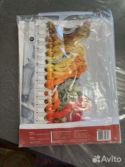 Остатки вышивки 