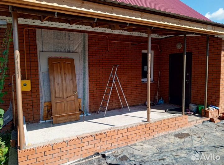 Пластиковая веранда