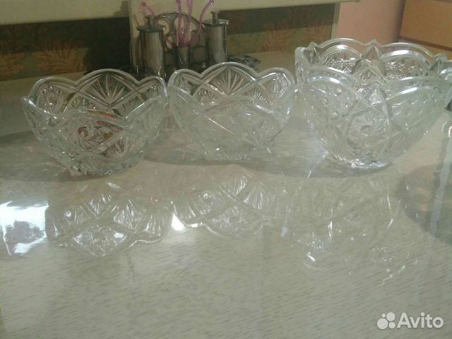 Хрустальная ваза