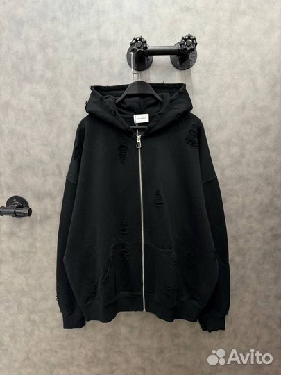 Зип-худи Ask с порезами (Premium)