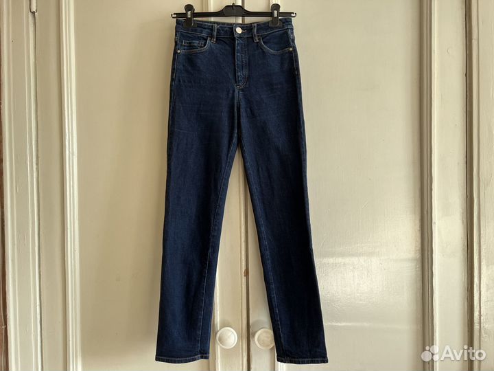 Новые джинсы Massimo Dutti тёмно-синие, XS (40)