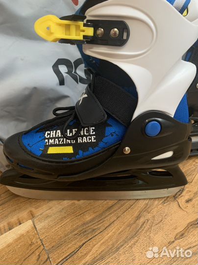 Коньки подростковые, раздвижные