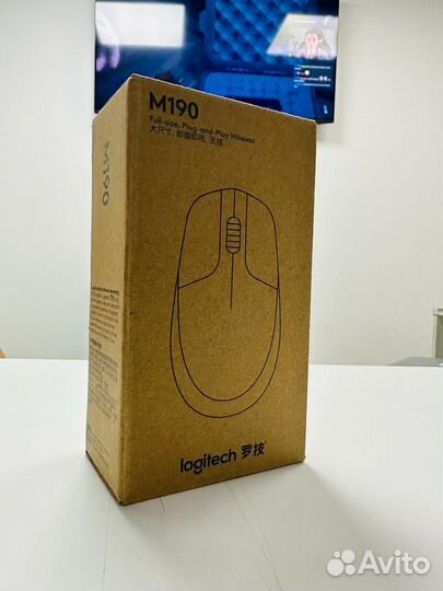 Мышь Logitech M190 беспроводная