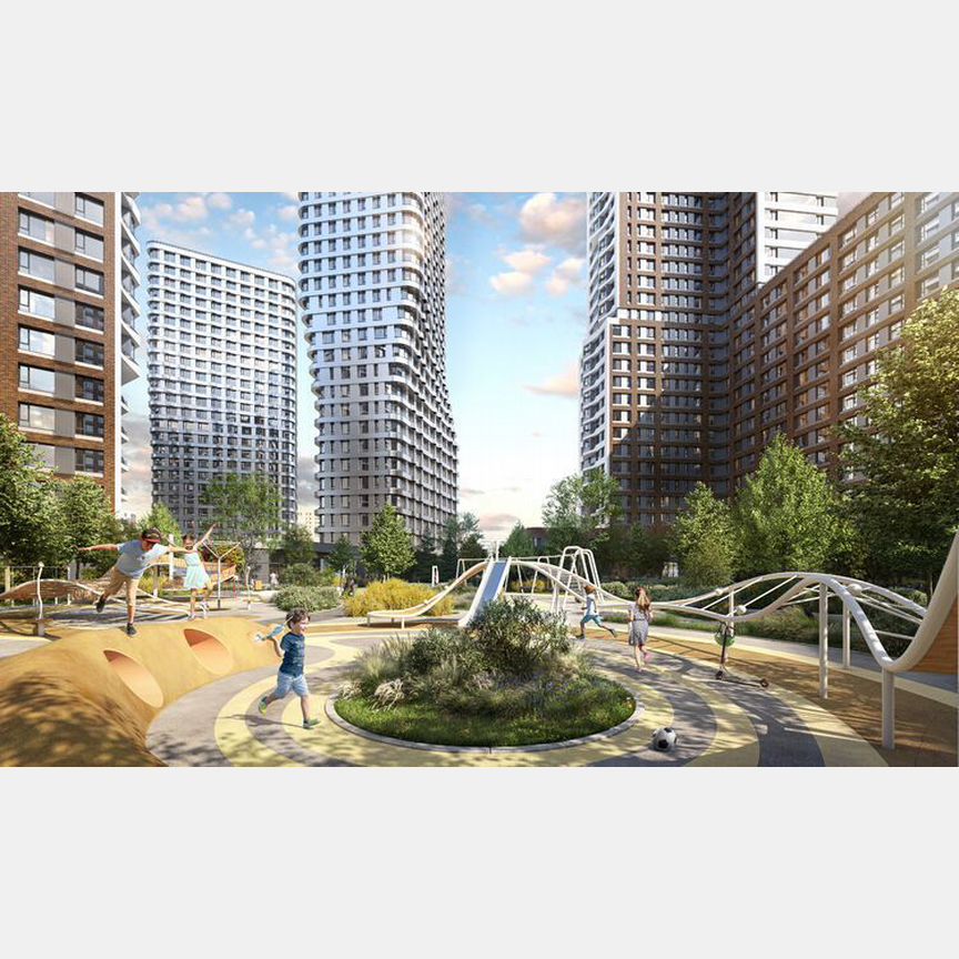 1-к. квартира, 43,9 м², 12/27 эт.