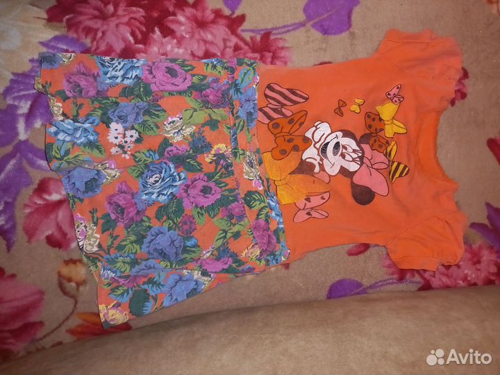 Вещи пакетом для девочки рост 116