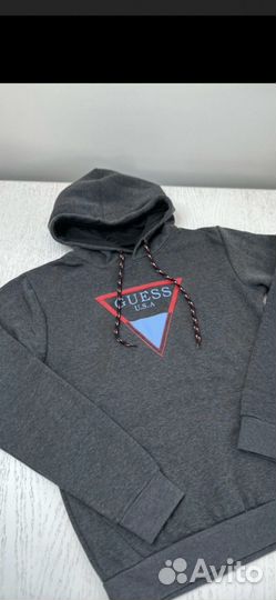 Худи guess оригинал теплые