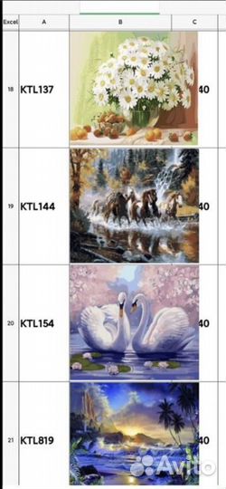 Картина по номерам новая