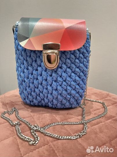 Сумка женская ручная работа вязанная