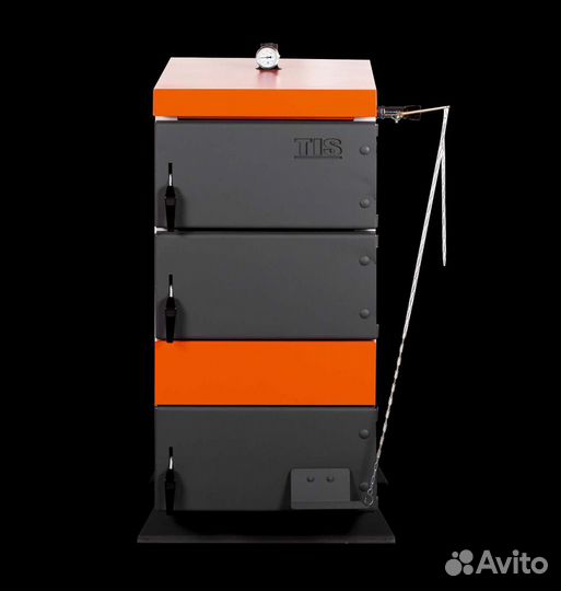 Котел твердотопливный дровяной Pro DR TiS