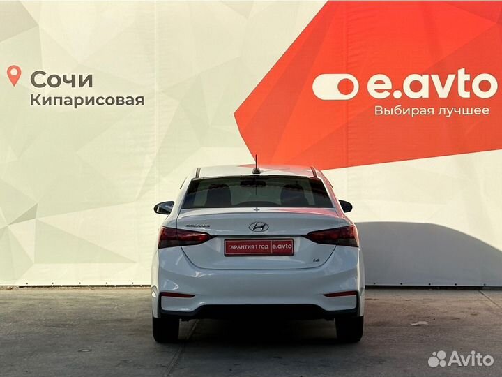 Hyundai Solaris 1.6 AT, 2019, 134 250 км