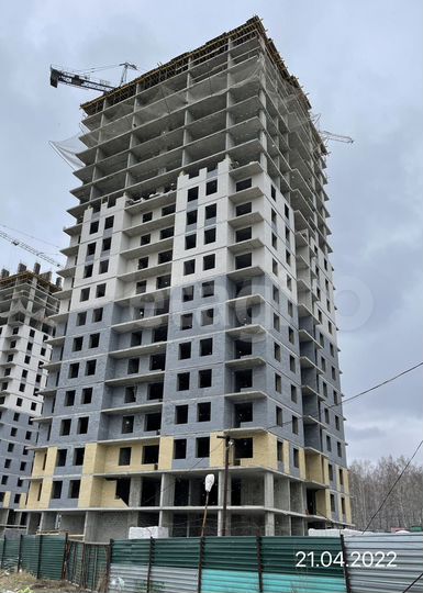 Квартира-студия, 35,1 м², 2/24 эт.