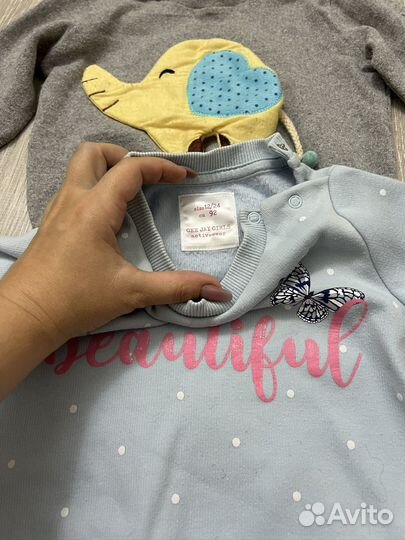 Вещи пакетом для девочки 92 98