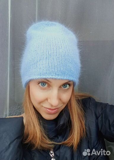 Шапка ручной работы из пуха норки