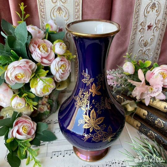 Ваза для цветов Германия Monie Echt Cobalt