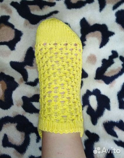 Носочки вязаные