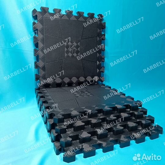 Коврик резиновый спортивное покрытие MB Barbell