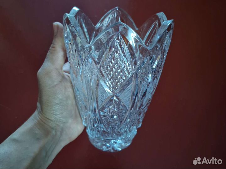 Ваза хрустальная. СССР