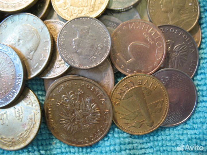 Лот инностраных монет 7