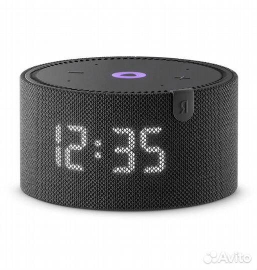 Умная колонка Яндекс станция Мини цвет черный