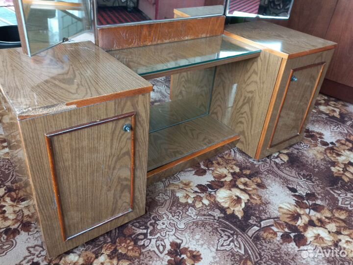 Зеркало трельяж бу